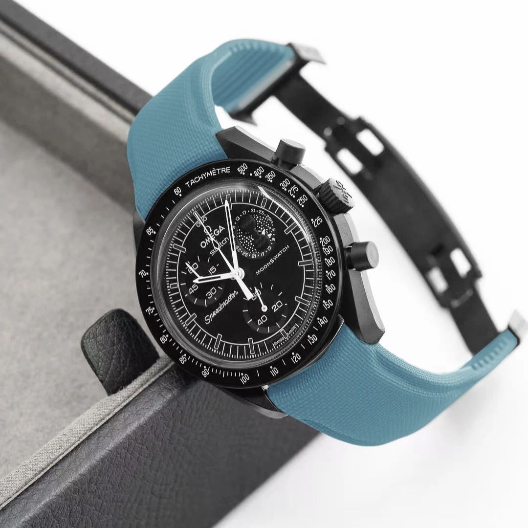 Audemars Piguet Watch Royal Oak - ユニバーサルカーブエンドFKMウォッチストラップ20mm 21mm 22mmセイルクロスCTSノーギャップウォッチバンド オメガ、チュードル、ロレックス、ロンジン対応