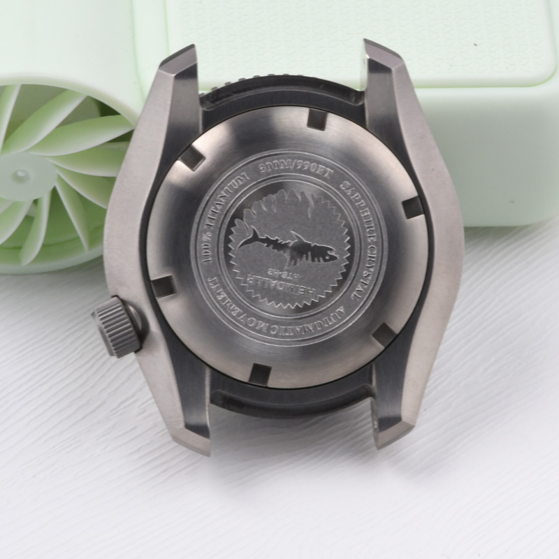 Seiko Watch 5 Sports - Heimdllr チタン MM300 ダイビングウォッチケース 3.8 時位置