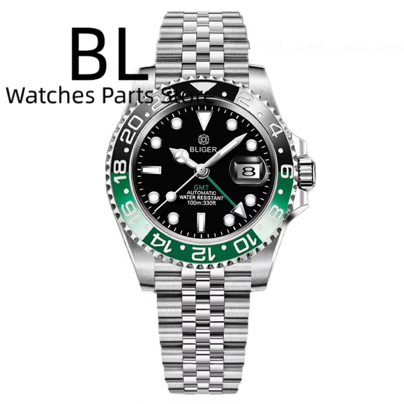BLIGER 40 ミリメートル GMT メンズ機械式時計  - Rolex Watch Submariner のレビューと価格