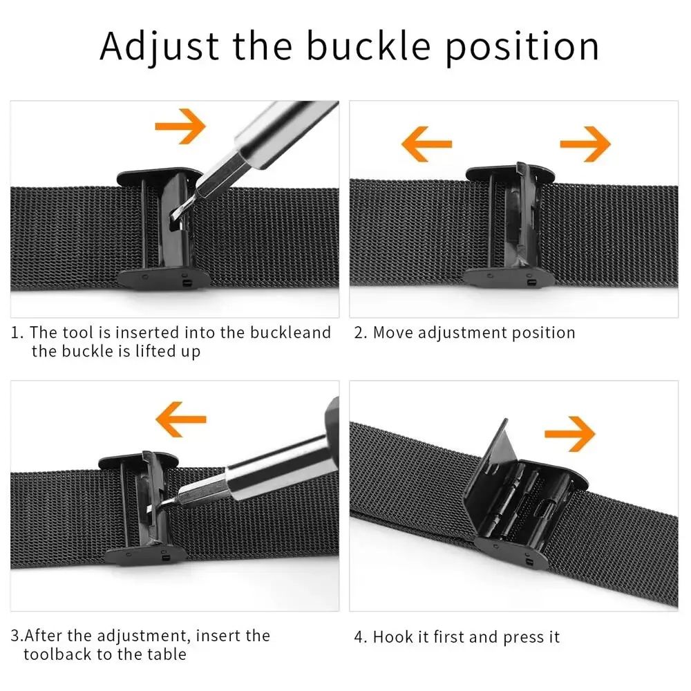 Garmin Venu X1 バンド用メタルバンド、ステンレ - Mesh Strap Metal のレビューと価格
