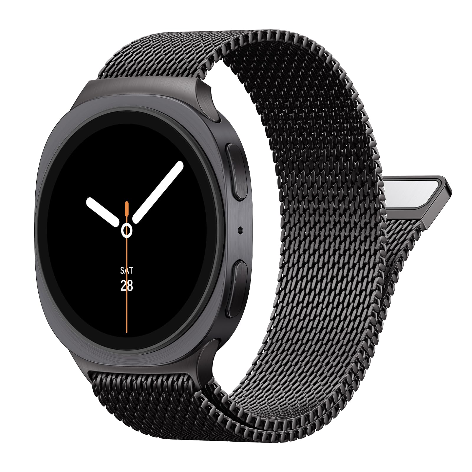 ミラネーゼループストラップ サムスンギャラクシーウォッチ8ク - Milanese Loop Magnetic のレビューと価格
