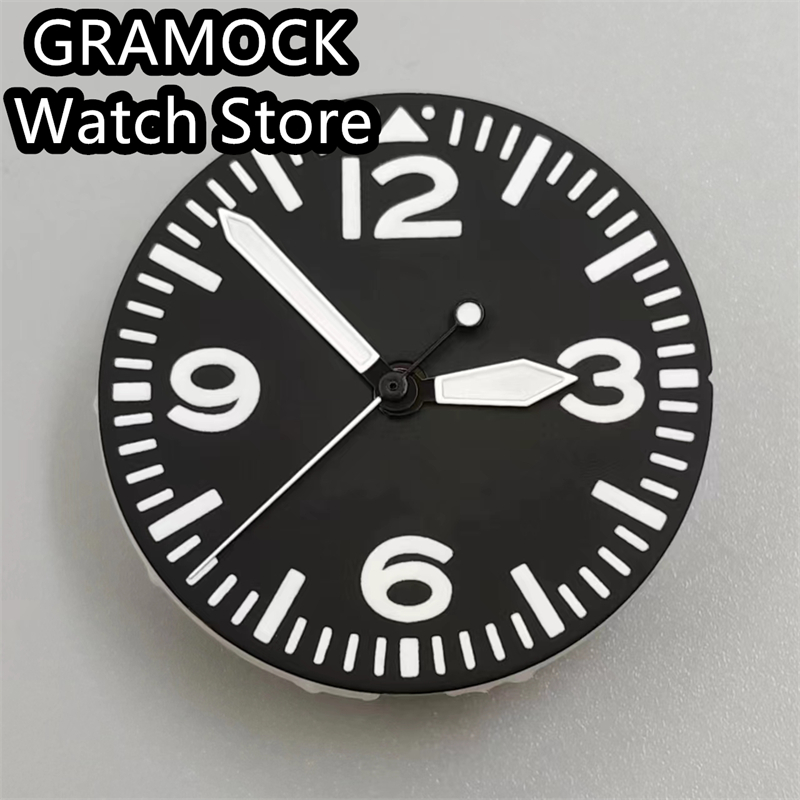 ムーブメント用グラム-発光時計、黒、緑、29mm、nh35、 - Seiko Watch 5 Sports のレビューと価格