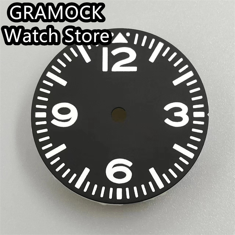 ムーブメント用グラム-発光時計、黒、緑、29mm、nh35、 - Seiko Watch 5 Sports のレビューと価格