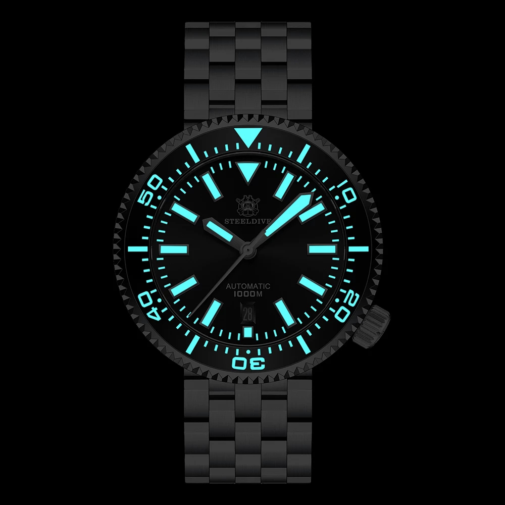 STEELDIVE メンズ自動腕時計ダイバーウォッチ 100 - Seiko Watch Prospex のレビューと価格
