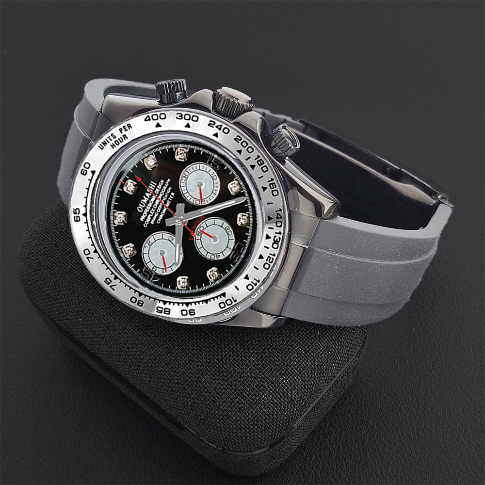 高級 VK63 腕時計 39.3mm クォーツ クロノグラフ - Stainless Bracelet Diver のレビューと価格