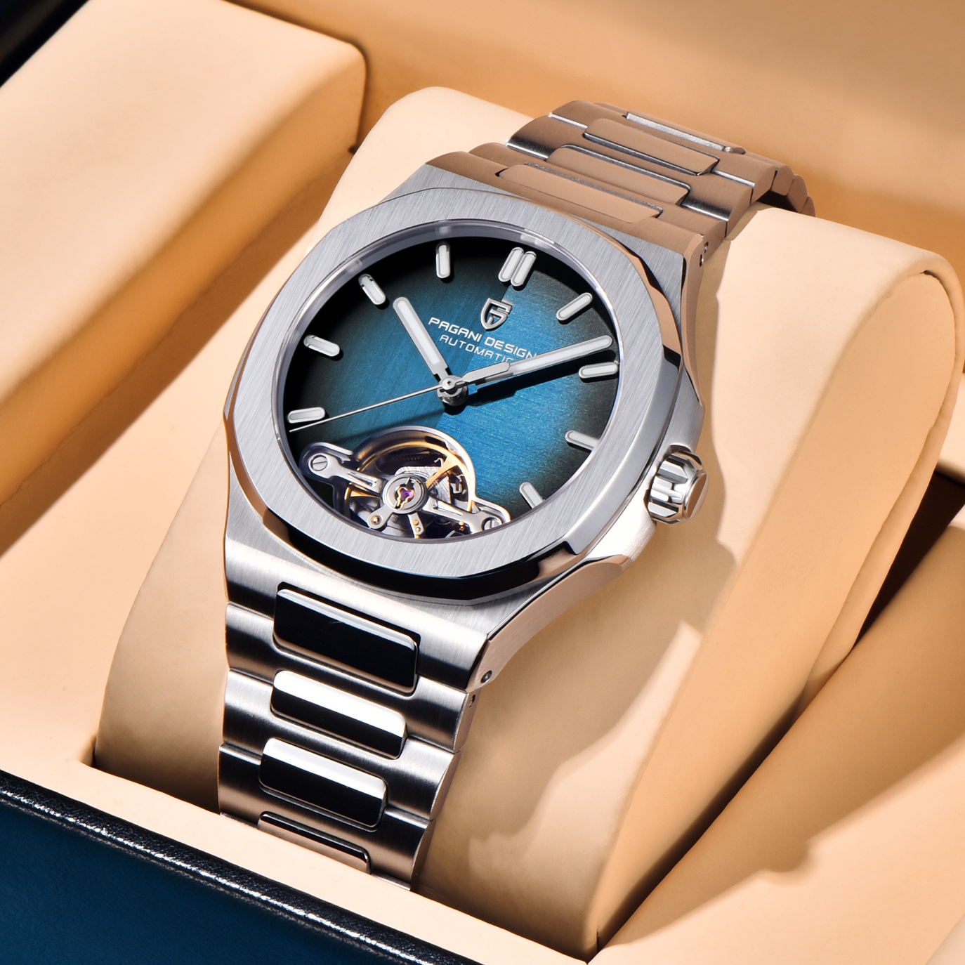 パガーニデザイン 新型機械式中空トゥールビヨン メンズ腕時計 - Rolex Watch Submariner のレビューと価格