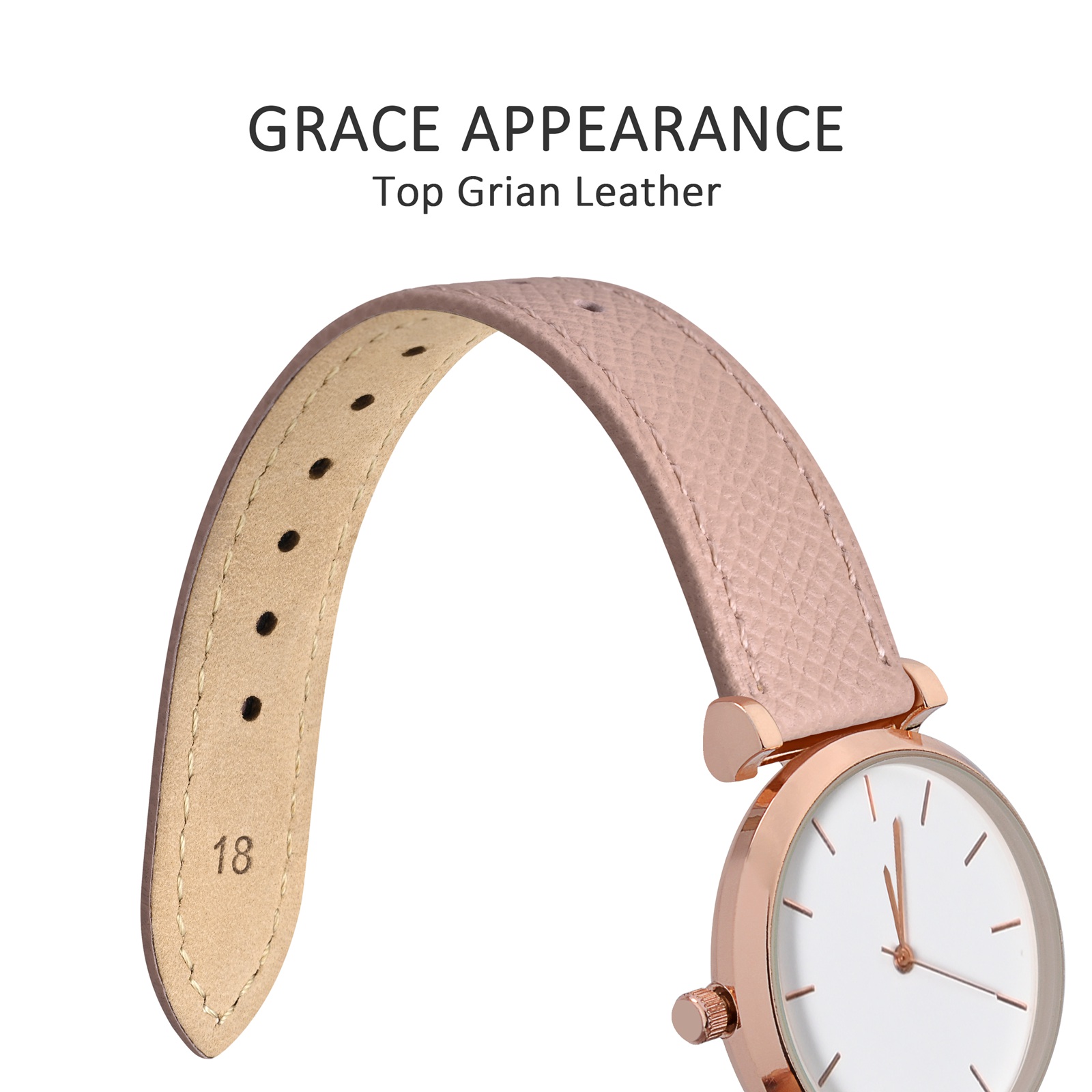 WOCCI トップグレインレザー時計バンド 12 13 14 - Leather Strap Quick Release のレビューと価格