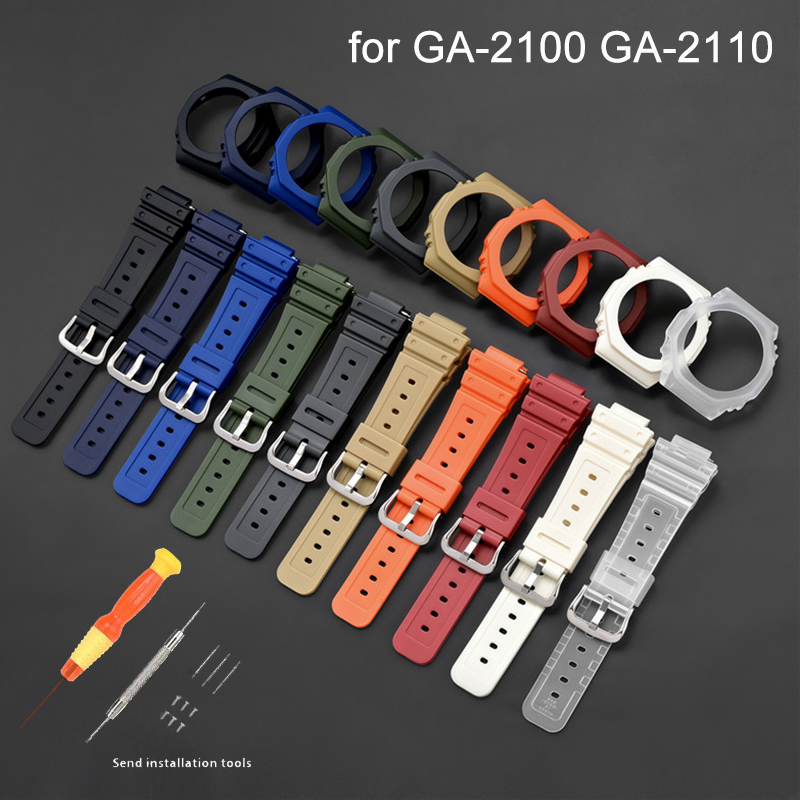 カシオG-SHOCK GA-2100 GA-2110用ラバー - Casio Watch G-Shock Ga-2100 のレビューと価格