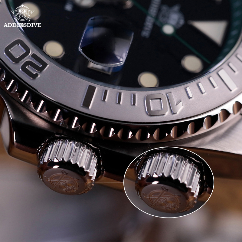 ADDIESDIVE メンズダイバーズウォッチ 200m防水 - Rolex Watch Submariner のレビューと価格